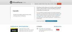 Wordpress Homepage